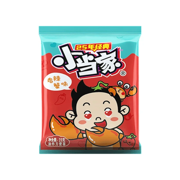 Spicy crab meat flavor and crisp noodles 20g*5bag
