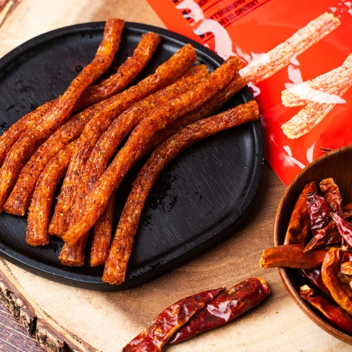 Spicy Glutinous Strips, Spicy Flavor 3.59 oz