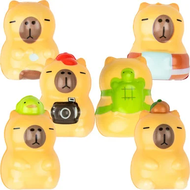 Squishy Capybara Toys 2″Capsules