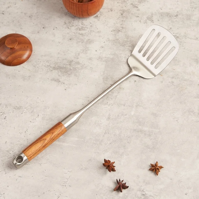 Stainless Steel Flipper Spatula Food-Grade 304 Stainless Steel