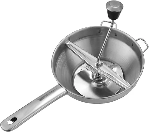 Stainless Steel Rotary Food Mill Great for Making Puree or Soups of Vegetables