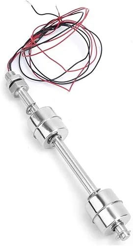 Stainless Steel Switch Tank Water Level Sensor Double Ball Water Level Controller Sensor Switch for Tank Pool(150mm / 5.91in)