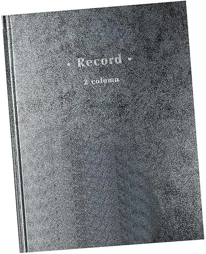 Staples 217729 2 Columns Columnar Book 7.25-Inch W x 9.5-Inch H Blue Marble (18846/26515)