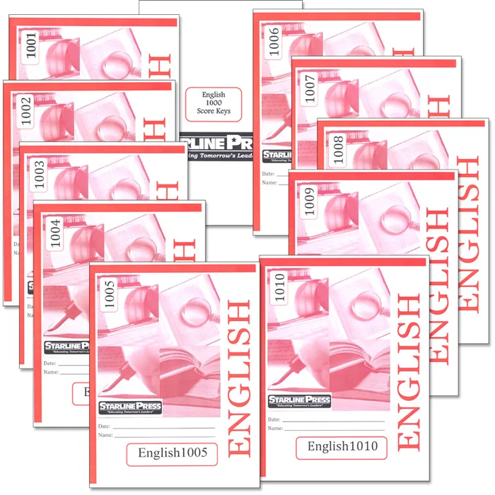 Starline Press English 10th Grade Set