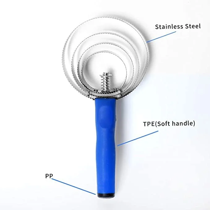 Steel Curry Comb Foam Rasp