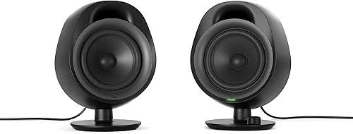 SteelSeries Arena 3 2.0 Desktop Gaming Speakers – Immersive Audio, On-Speaker Controls, 4′ Drivers – Wired & Bluetooth – PC, Mac, Mobile
