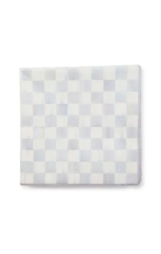 sterling check luncheon paper napkins