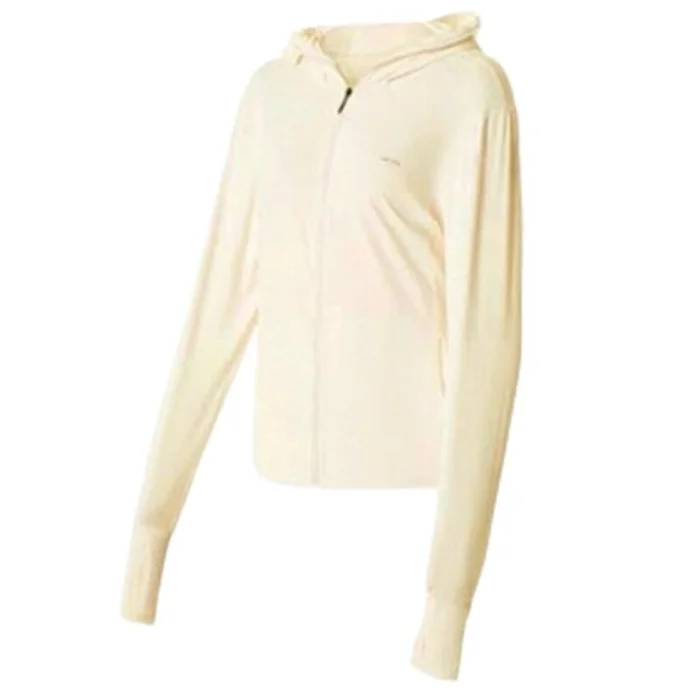 Straight Shoulder Brim Sun Protection Jacket Cream Yellow Size F 1 pc