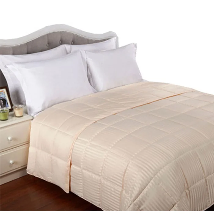 Stripe Embossed Down Alternative Comforter
