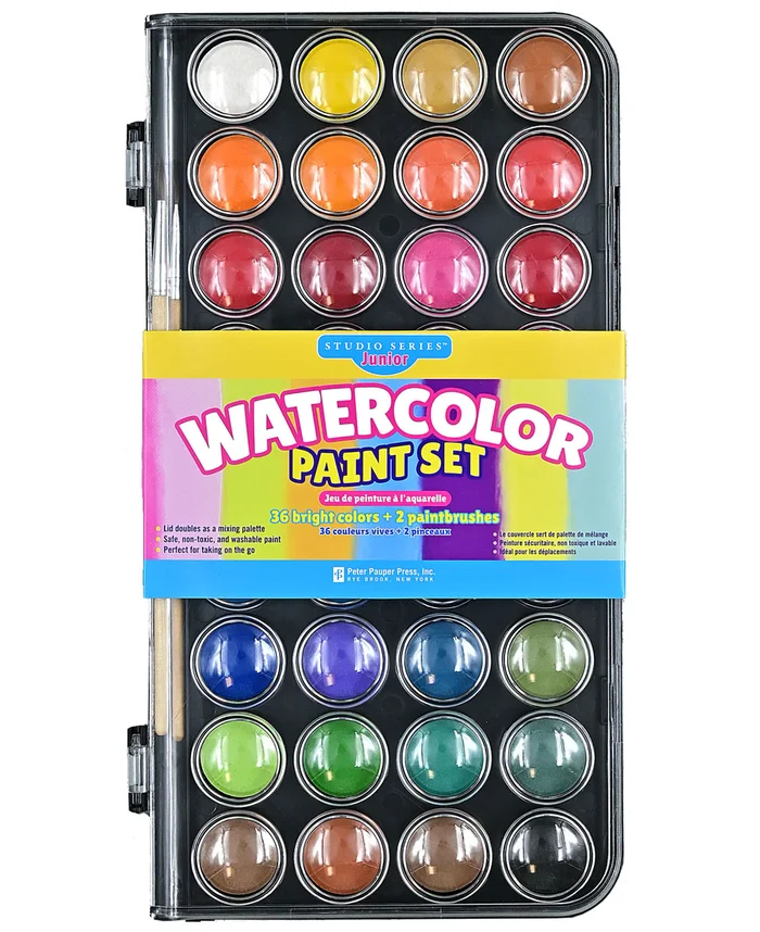 Studio Series Junior Watercolor Paint Set (set of 36)