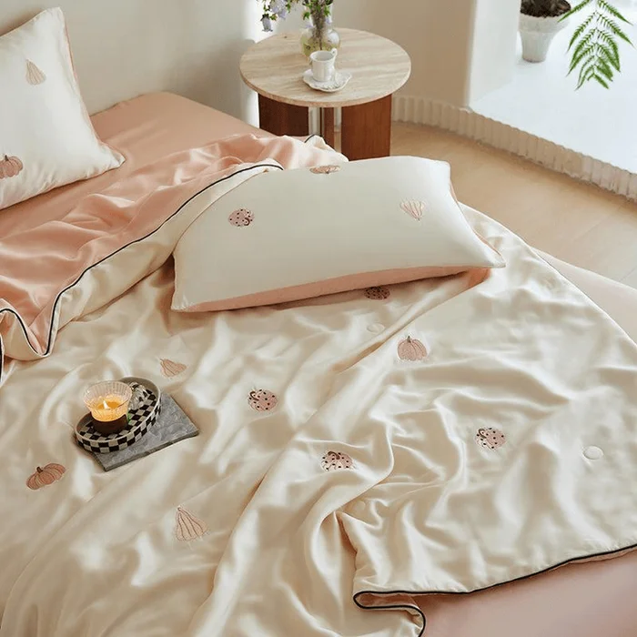 Sugarcloud Cooling Quilt(Quilt Only) Double Size-Pumpkin Puff