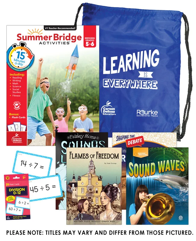 Summer Bridge Backpack: Grades 5-6