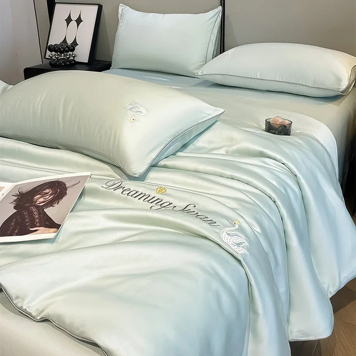 Summer Comforter 200x230cm Light Blue