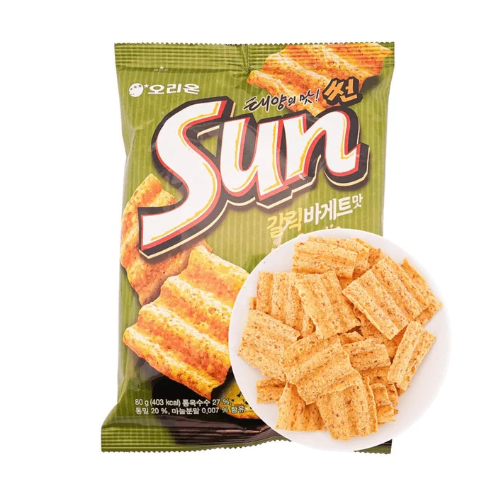 Sun Potato Chips Garlic Flavored Bread 2.82 oz