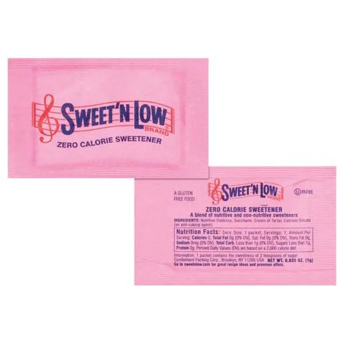 Sweet ‘N Low, Zero Calorie Sweetener, 0.035-Ounce Packets (Pack of 2000)