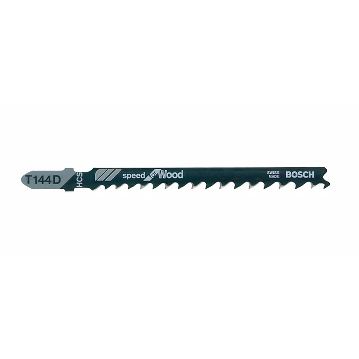 T144d Jig Saw Blade, 5/16 In W, 4 In L, 6 Tpi