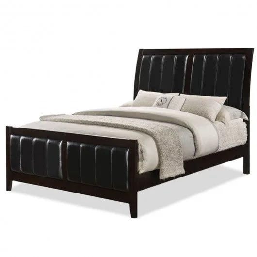 Tall Headboard Upholstered Platform Bed Frame-Queen size