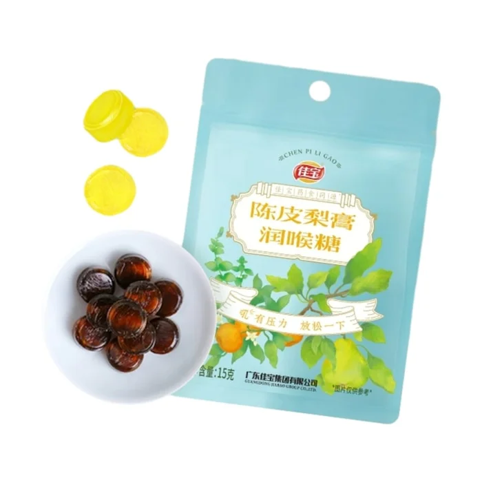 Tangerine peel pear paste throat lozenge 15g *1 bag