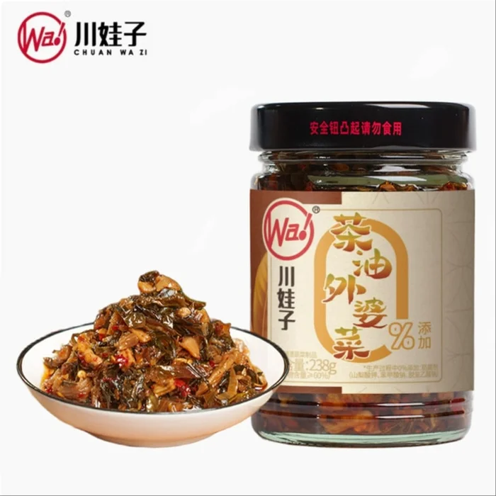 Tea oil grandma vegetable 238g*1 bottle