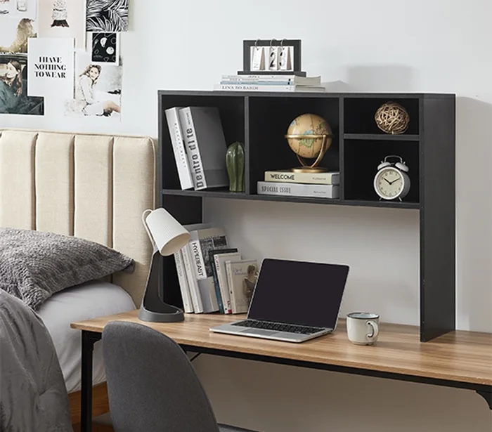 The College Cube – Dorm Desk Bookshelf – Black