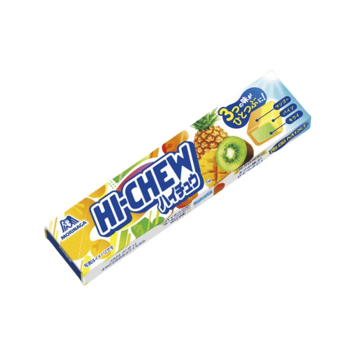 Three-Tropical Flavors Gummy Pack 12 Candies