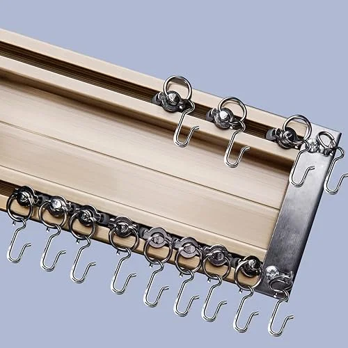 TIPIACE Curtains Track Automatic Curtain Opener and Closer Robot, Wireless Smart Curtain Motor Support Many Types of Tracks, Tuya App Control or Remote Control