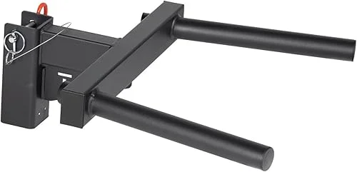 Titan Fitness X-3 Series Y-Dip Bar, Rack Mounted Dip Attachment, 550 LB Capacity, Fits 3â€ x 3â€ Tubular Steel