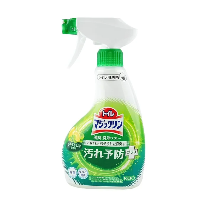 Toilet Spray Bathroom Cleaning Antibacterial Toilet Foam Cleaner #Citrus Mint 380ml