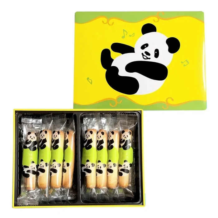 Tokyo YokuMoku Cigar EggRoll Panda design 16pcs 1 box