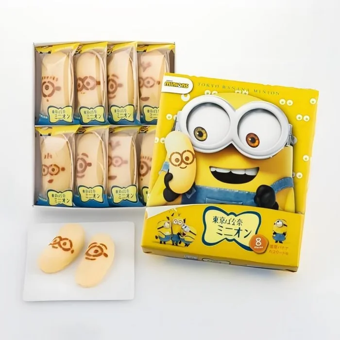 TOKYOBANANA Minion Custard Flavor 8PCS 1 box