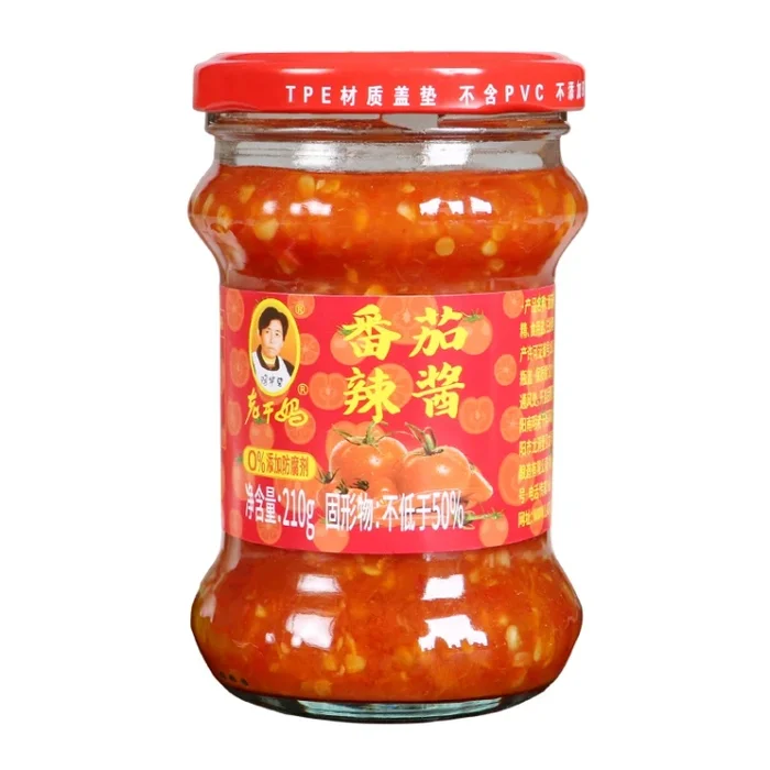 Tomato hot sauce noodles chopped chili pepper 210g*1 bottle