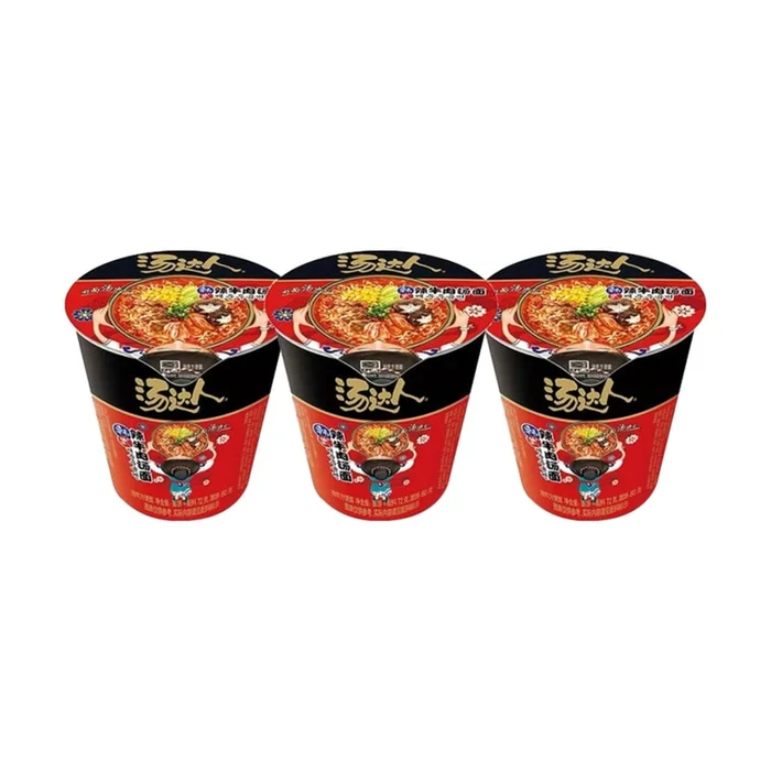 Tong Daren instant noodles Korean ramen about 82g*2 cups