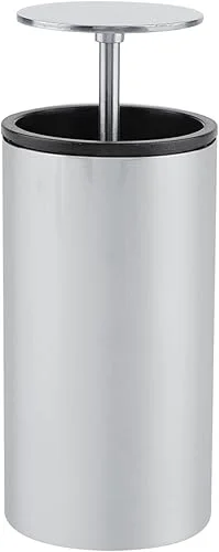 Toothpick Holder, Stainless Steel Automatic Toothpick Dispenser, Modern Tooth Picks Storage Box, Novelty Toothpick Storage Box Case for Home Hotel Kitchen Use