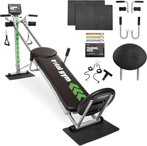 Total Gym APEX Versatile Indoor Home Gym Workout Total Body Strength Training Fitness Equipment