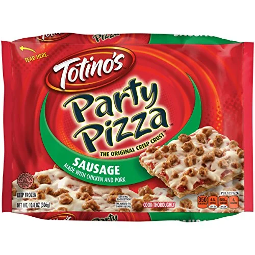 Totino’s Party Pizza, Sausage, 10.8 oz (Frozen)