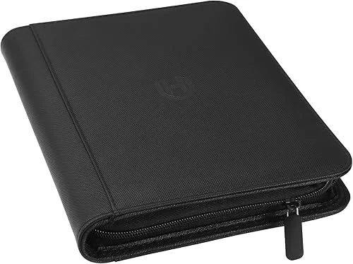 Trading Card Binder with Sleeves, Card Binder Collect Holder Album, Holds Up to 240 Cards with 30 Sturdy Page, Carrying Case Binder Album, Book Folder Storage Organizer