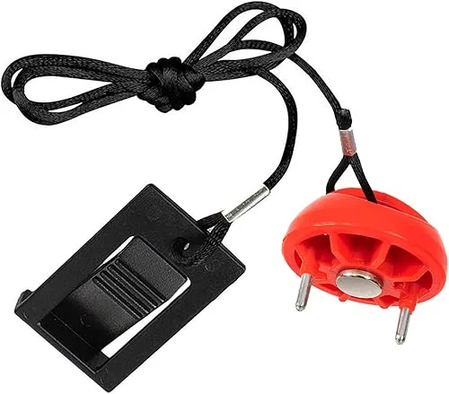 Treadmill Magnet Safety Key Compatible with Most of NordicTrack, Proform, Image, Weslo, Epic, Golds Gym, Freemotion and Healthrider Treadmills, Universal Replacement Treadmill Magnet Security Lock