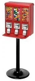 Triple Shop Gumball and Candy Machine RED