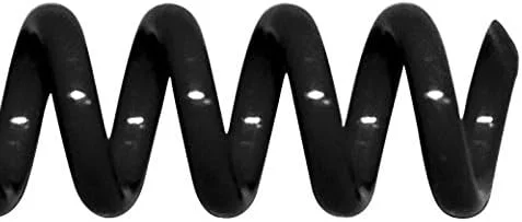 TruBind Binding Spines/Spirals/Coils – 12mm (0.47 inches) – 92 Sheet Capacity – 4 to 1 Pitch – Black – 100 per Box