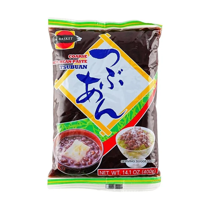 Tsubuan – Coarse Red Bean Paste ,14.10oz 【For Cake, Bread and Pastry Baking】