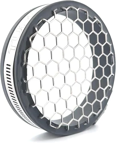 Turbo-Guard® MAXX Screen Filter – 4′ (4 inch inlet) (4.00) 100mm Turbo screen race air filter Seafoam, Grey, Neon Green (Grey)