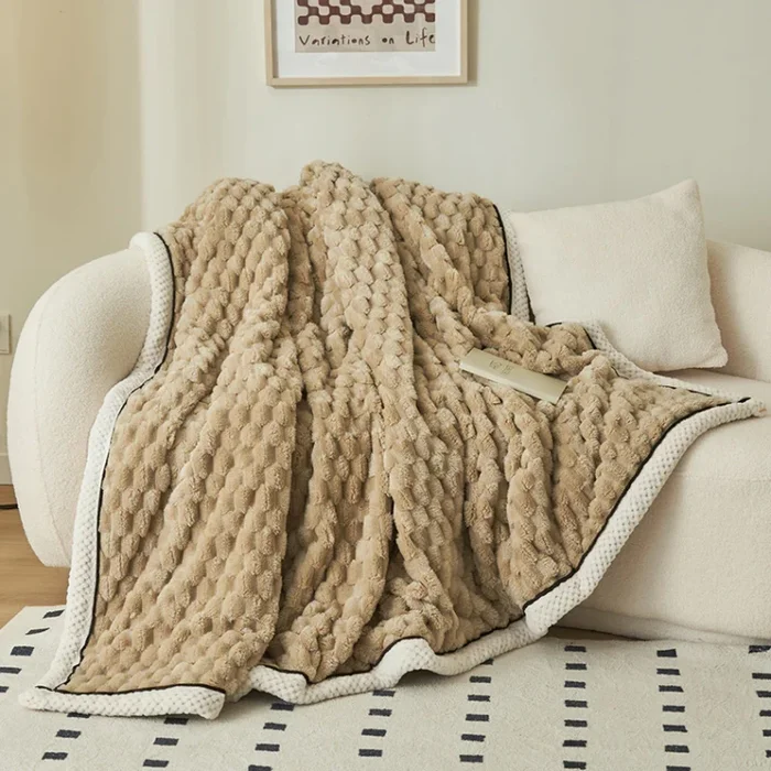 Turtle Velvet Blanket Khaki120*200cm