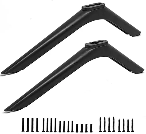 TV Stand Legs for RCA Roku Replacement TV Feet for Smart TV 40in 42in 45in 46in 49in 50in 55in 60in 65in TVs TV Legs Compatible with RCA LG TCL TVs, TV Stands