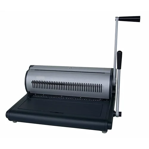 TW-2100 Manual Wire Punch & Bind Machines, 2:1 Pitch, 5000 Sheets/Hour Punching Rate, 250 Books/Hour Binding Rate, 3/16′ – 1-1/4′ Binding Capacity, 20 Sheets Punching Capacity