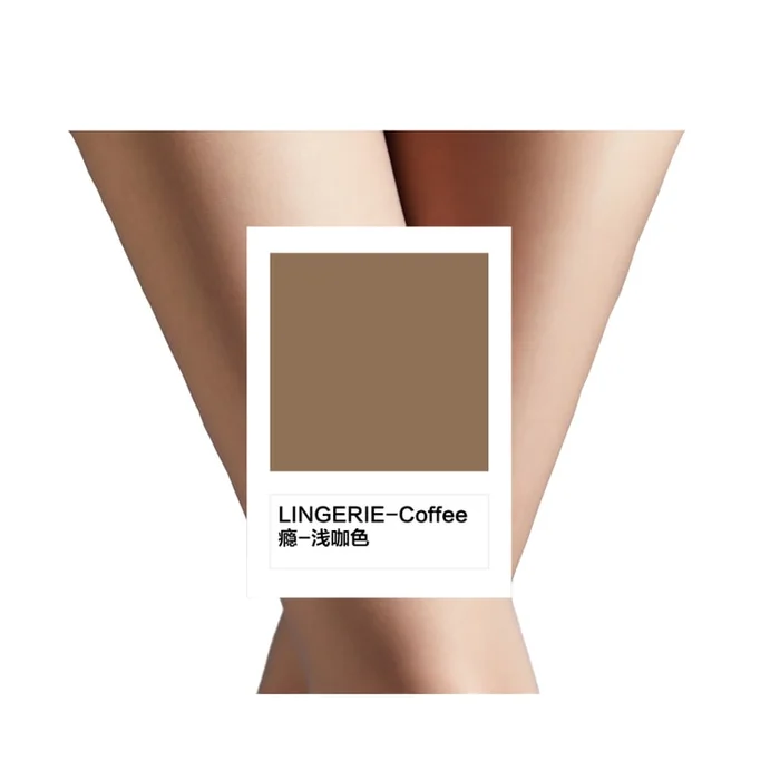 Ultra-thin stockings open-crotch tights size M [155cm~175cm] Coffee 1 pair