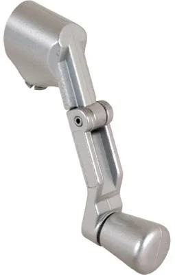 Universal Folding Crank Handle, Fits Most Spindles, Aluminum