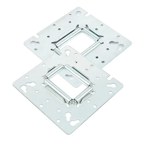 Universal Wire Pulling Device, Wire Pulling Tool, Built in Rollers to Protect Wire, No More Scraped Wire, Mounts to All Standard Outlet Boxes, 1PCS (2-Pack)