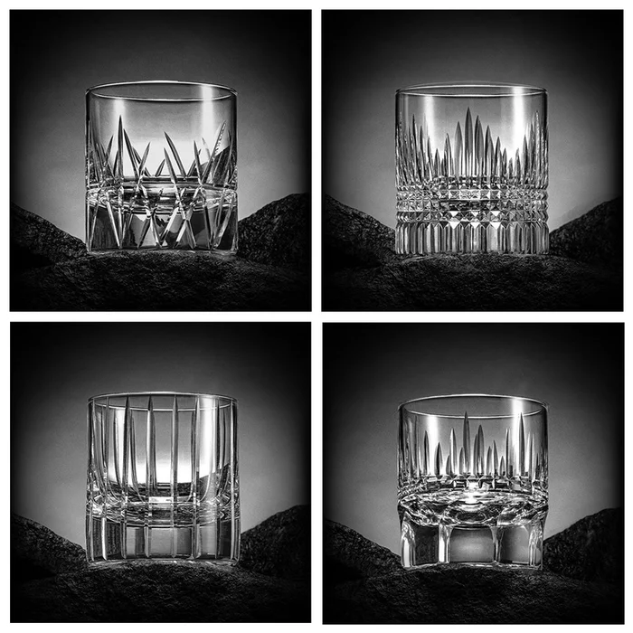 UniWhis Handmade Premium Whisky Glasses (1 to 4-Pack)