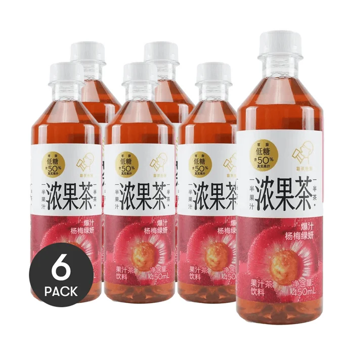 ursting Juice Yangmei Green Beauty Tea Beverage 15.22 oz *6【6 Packs】
