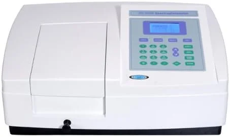 UV-5200PC UV/VIS Spectrophotometer Ultraviolet Visible Spectrophotometer 190-1100nm Wavelength Range 2nm Bandwidth with PC Software
